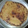 riya singh का कुकस्नैप जब उन्होंने मसाला पराठा (Masala Paratha recipe in hindi) बनाया था।