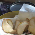 El cooksnap de Ariana Abrego cuando hizo Masa de empanadas sin TACC.