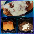 El cooksnap de Valeria Banegas cuando hizo Zapallo relleno.
