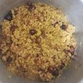 Mrs. Rashid's cooksnap of when they made Dhaba Style Moong Fry Daal🍲.