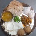 Binita Makwana's cooksnap of when they made કાઠીયાવાડી ભાણું(Kathiyavadi thali recipe in gujarati).