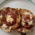 El cooksnap de Evelyn Gavilan Retamal cuando hizo Milanesas de Berenjenas al horno con queso y huevos revueltos.