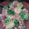 Cooksnap dari Jhuwita Ekawanti untuk resep Ongol-Ongol Singkong Pelangi