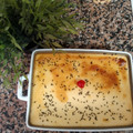 El cooksnap de Sandra cuando hizo Leche asada con queso crema.