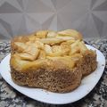 El cooksnap de Estela cuando hizo Tortita flash de manzana y avena.