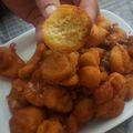 El cooksnap de Debora Juares cuando hizo Buñuelos dulces.