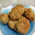 Cooksnap dari Poniman Syahputra untuk resep Bola tahu rambutan mi