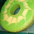 Cooksnap dari Ernawati Saniyyah untuk resep Bolu Pandan mirip chiffon (No SP)
