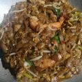 Cooksnap Nor Zahida Aini semasa beliau membuat Char Kuew Tiow api besar.