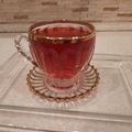 کوک اسنپ سارسار بعد از امتحان کردن چای آلبالو.