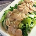Cooksnap dari Ratih Anita Dewi untuk resep Pakcoy Siram Sosis