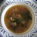 El cooksnap de Maricarmen Orozco cuando hizo Caldo de pescado.