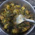 Deepa jain का कुकस्नैप जब उन्होंने मेथी आलू की सब्जी (methi aloo ki sabzi recipe in Hindi) बनाया था।