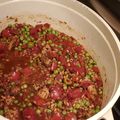 Jeff Lynch's cooksnap of when they made Chicken Farro in a Dutch Oven.