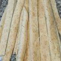 El cooksnap de Kary Pereyra cuando hizo Grisines de queso y orégano.