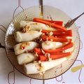 Rubby Hu 的 【好侍咖哩】夏日咖哩涼拌秋葵 茭白筍 cooksnap