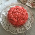 El cooksnap de mariona cuando hizo TARTA DE CHOCOLATE CON ESENCIA DE ROSAS.