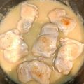 El cooksnap de Victoria Gale cuando hizo Contramuslos de pollo al ajillo.