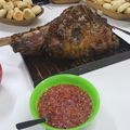 El cooksnap de Francisco Daniel Galarza cuando hizo Pata flambeada.