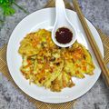 Cooksnap dari Bunda Ela ✅ untuk resep Paeng-ee Beoseot Jeon, 팽이버섯전 (Korean Enoki Mushroom Pancake)