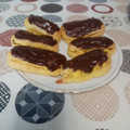 El cooksnap de Cecilia cuando hizo Petit choux de crema.