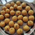 Shama Mangale's cooksnap of when they made बेसन लाडू (besan ladu recipe in marathi).