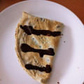 El cooksnap de Yolanda Molina cuando hizo Crepes de avena y claras de huevo con fruta variada.