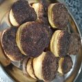El cooksnap de Andrea Berho cuando hizo Tortitas negras (sin levadura).