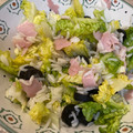 El cooksnap de Mar Vilches Carrasco cuando hizo Ensalada de arroz con aceitunas y jamón york.