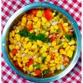 Shyamala Senthil's cooksnap of when they made ஸ்வீட் கார்ன் சாலட் (Sweet corn salad recipe in tamil).
