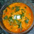Abhilasha Singh का कुकस्नैप जब उन्होंने चना दाल लौकी की सब्जी इन कुकर (chana dal lauki ki sabzi in Cooker recipe in Hindi) बनाया था।