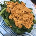 Cooksnap dari Teti Syauqi untuk resep Kangkung Siram sambel Tempe