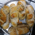 El cooksnap de peluonca cuando hizo Panes Caseros y Saborizados 🍃🧀🍞.