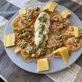 El cooksnap de TLLFAUS cuando hizo Carpaccio de tomate con mozarrella di Bufala.