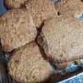 El cooksnap de Carolina Matonte cuando hizo Cookies de avena.