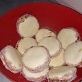 El cooksnap de Cintia Portillo cuando hizo Alfajor de maicena(con harina leudante).
