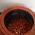 El cooksnap de David Guerrero cuando hizo Carapulcra (Guiso de papa seca).
