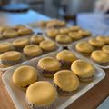 El cooksnap de Pauli Piñeiro cuando hizo Alfajores de Maizena.