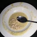 El cooksnap de kris cuando hizo Porotos con mazamorra.