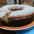 El cooksnap de Romina Calderon cuando hizo Queque de plátano.