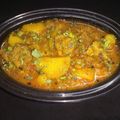 Dipika Bhalla का कुकस्नैप जब उन्होंने आलू और अमृतसरी बड़ी (aloo aur amritsari vadi recipe in Hindi) बनाया था।