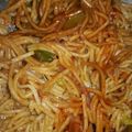 Apeksha sam का कुकस्नैप जब उन्होंने चाऊमिन (Chow mein recipe in Hindi) बनाया था।
