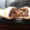 El cooksnap de Ana Lapadula cuando hizo Empanadas de osobuco.