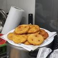 El cooksnap de Carolina cuando hizo Sopaipillas de zapallo.