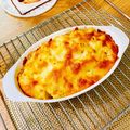 Cooksnap Nur Fadzliana Zambry semasa beliau membuat Baked Mac & Cheese.