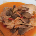 El cooksnap de lolidfg cuando hizo Muslos de Pollo🍗 en salsa de verduras.