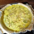 El cooksnap de Maria Mesa cuando hizo Prassópita o empanada de puerros.