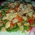 El cooksnap de Gabriela Montero Elizondo cuando hizo Ensalada cesar.