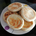El cooksnap de Raquel Talavera Zaballos cuando hizo Pan Naan en panificadora (Pan hindú sin horno).