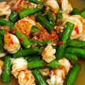 Cooksnap dari Angela Asmaradana untuk resep Udang tumis kacang panjang pedas
